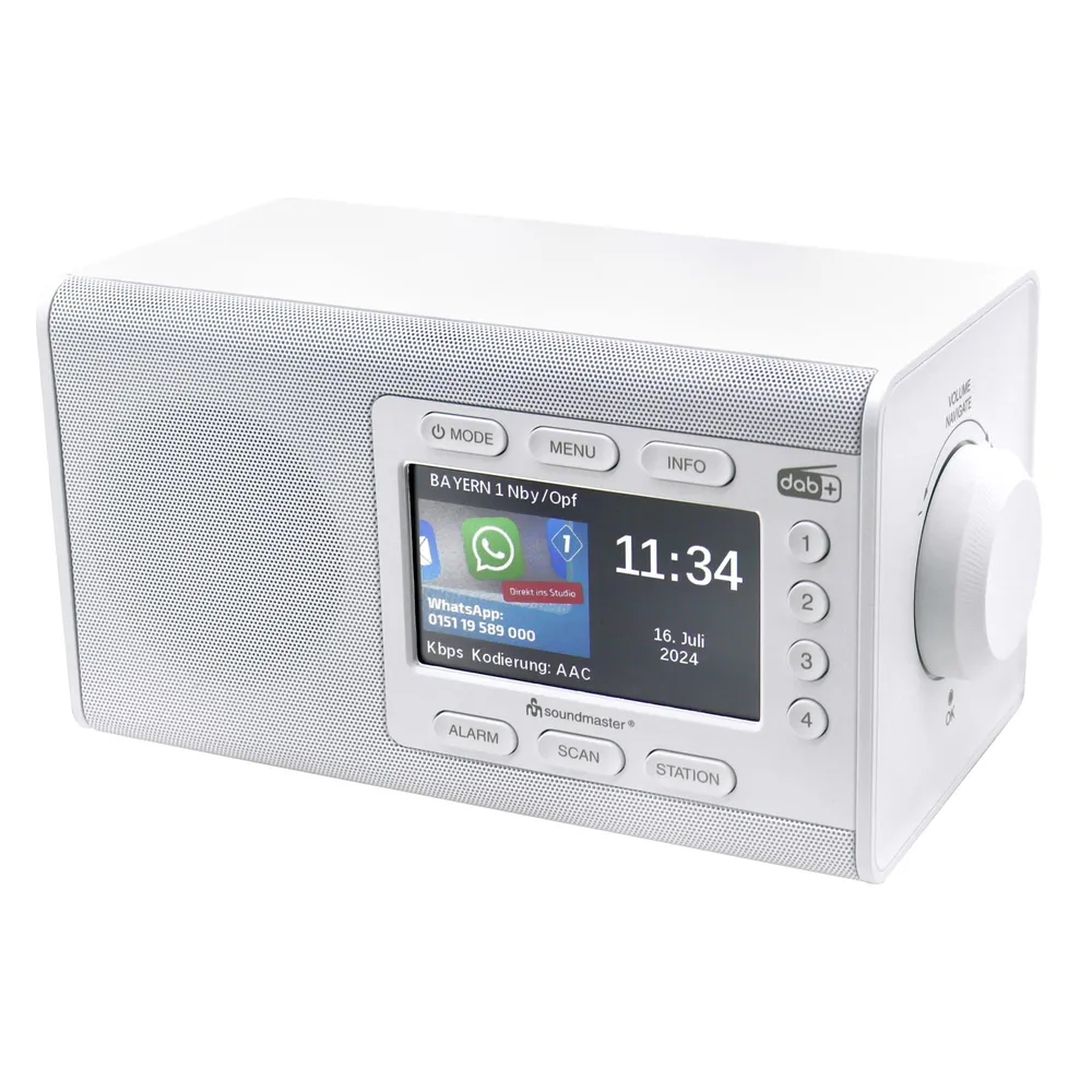 DAB900 Weiß DAB+ Radio