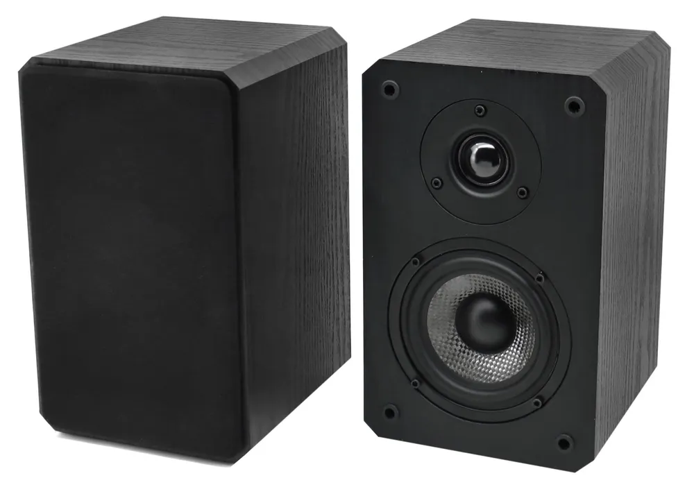 LS5050SW Schwarz Regal-Lautsprecher