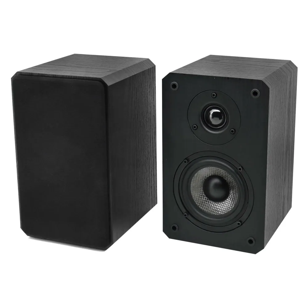 LS5050SW Schwarz Regal-Lautsprecher