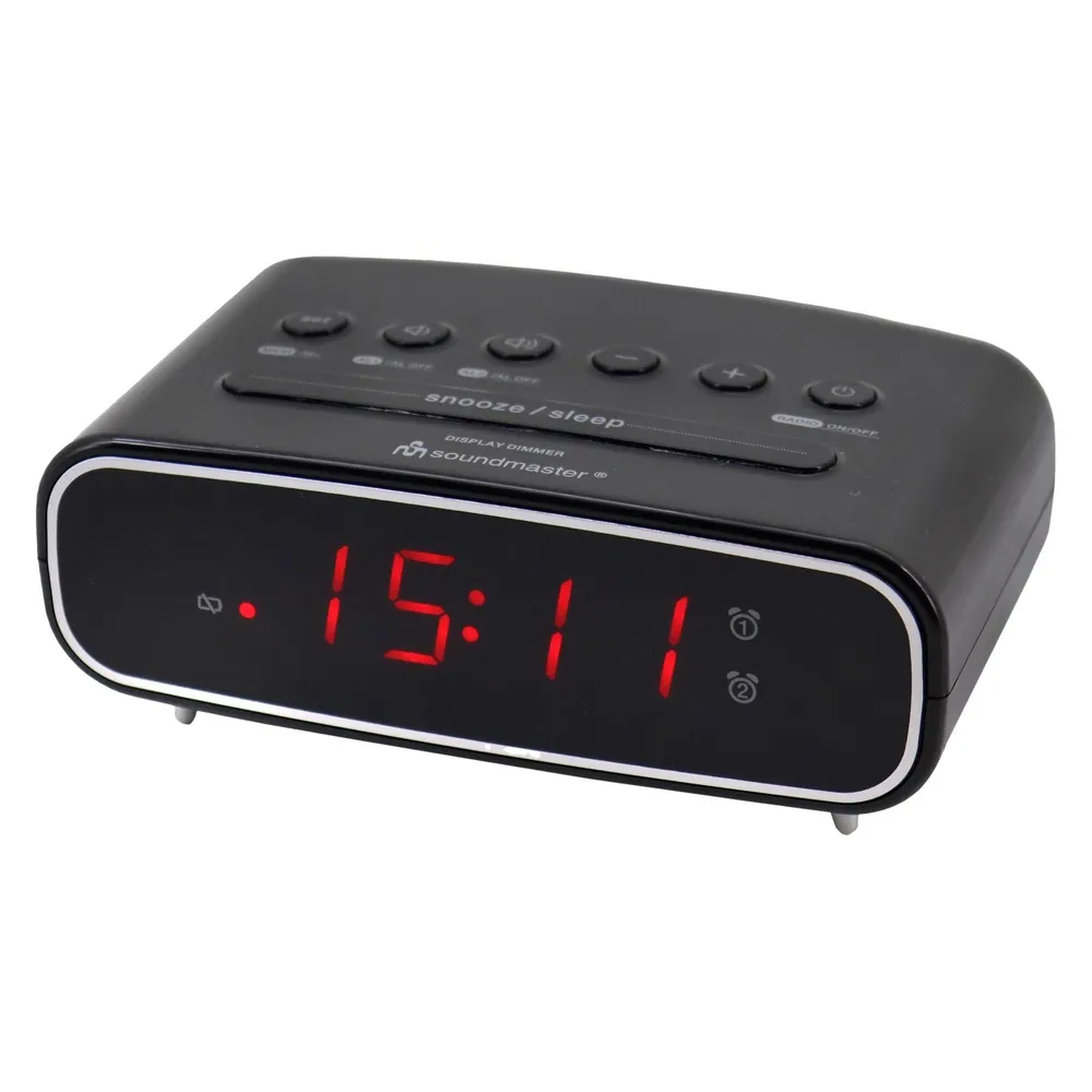 Radiowecker UR111 schwarz