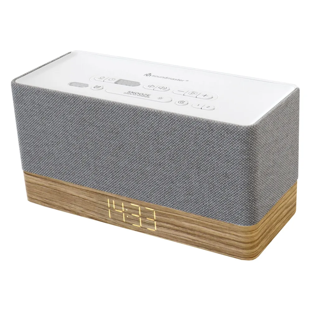 SOUNDMASTER UKW-PLL Uhrenradio UR630WE