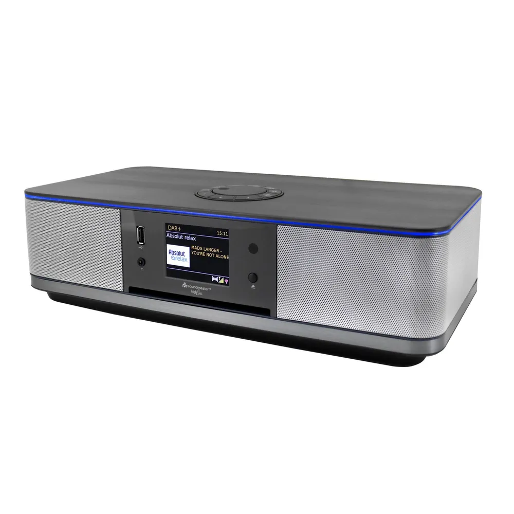 Stereo Musikcenter ICD2023 schwarz Kompaktanlage