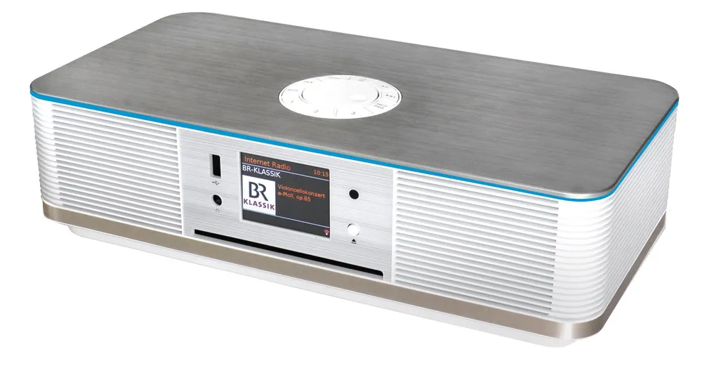 Stereo Musikcenter ICD2023 weiß Kompaktanlage