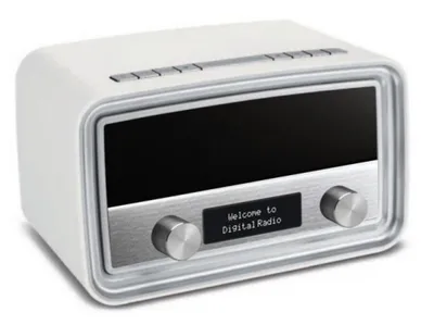 UR190WE weiß DAB+-Retroradio