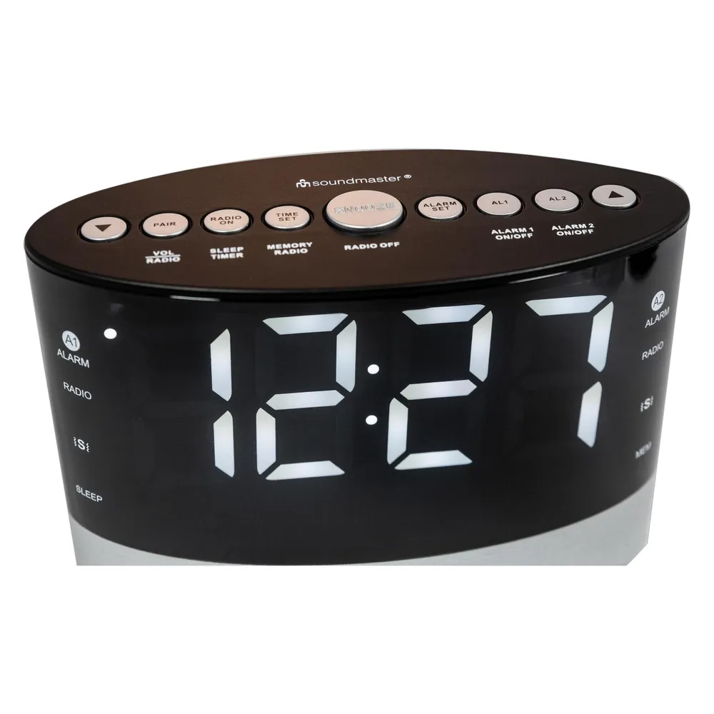 UR580 schwarz Radiowecker