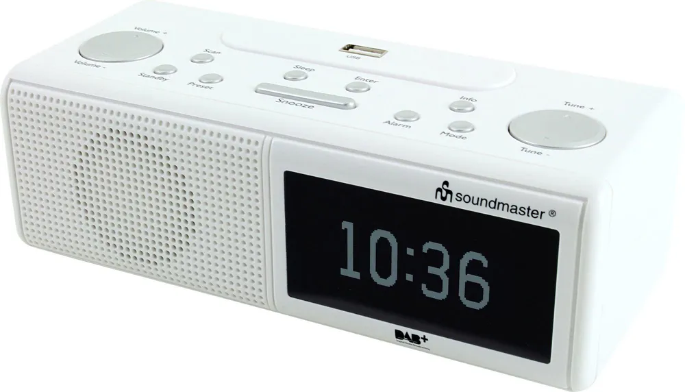 UR8350WE DAB+/UKW-RDS Uhrenradio