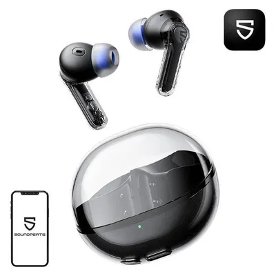 Soundpeats Earphones Clear (black)
