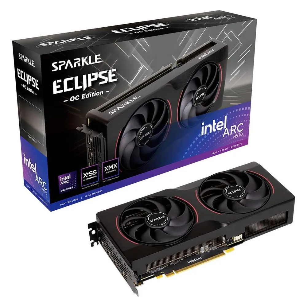 Grafikkarte Sparkle Intel Arc B570 Eclipse OC 10GB GDDR6