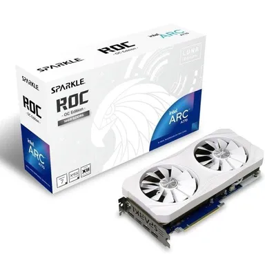 Grafikkarte Sparkle Intel Arc A770 ROC OC Edition 16GB GDDR6 Weiß