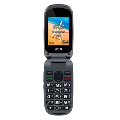 SPC Harmony Dual Sim Schwarzes entsperrtes Telefon für Senioren