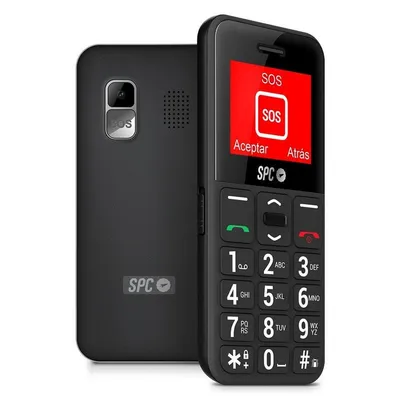 SPC Fortune 2 Pocket Edition Senioren-Mobiltelefon schwarz