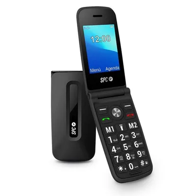 SPC Titan Senioren-Mobiltelefon schwarz