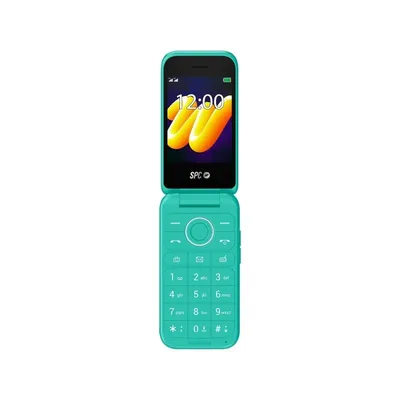 SPC Jasper 4G Caribbean Green Dual-SIM-Telefon, 2-MP-Kamera, kein Internet, 1600-mAh-Akku