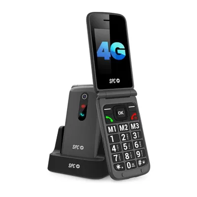SPC Stella 3 4G VoLTE Telefon SOS-Taste XL-Tasten Lautstärke 103dB Ladestation