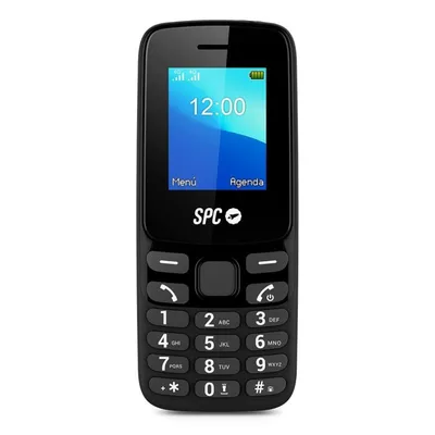 SPC TALK 2 4G Dual SIM 1,8″ Mobiltelefon 6 Tage Akkulaufzeit FM-Radio Physische Tastatur Total Black
