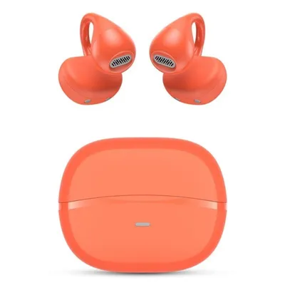 SPC Boost Clip kabellose Bluetooth 5.4 Open-Ear Kopfhörer mit Mikrofon und ENC rot