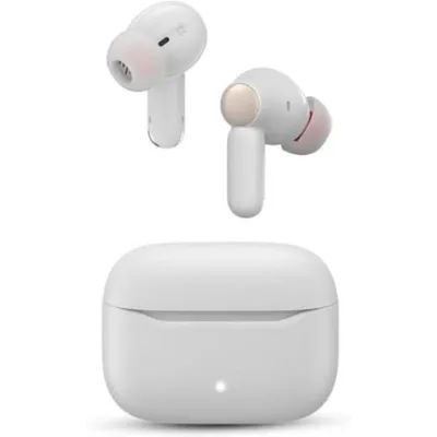 SPC Ether 3 Pro kabellose Bluetooth Kopfhörer mit Geräuschunterdrückung, Doppelverbindung, Touch-Steuerung weiß