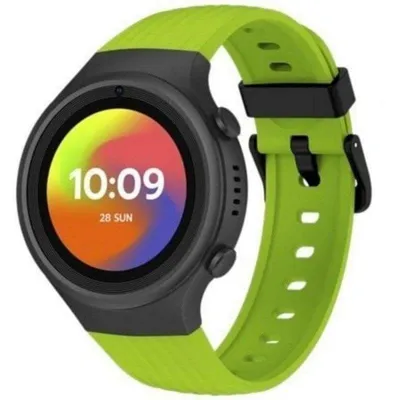 SPC Smartee 4G Junior 4G LTE GPS 47mm IPS Schwarz/Lime IP68 SOS Kinder Smartwatch