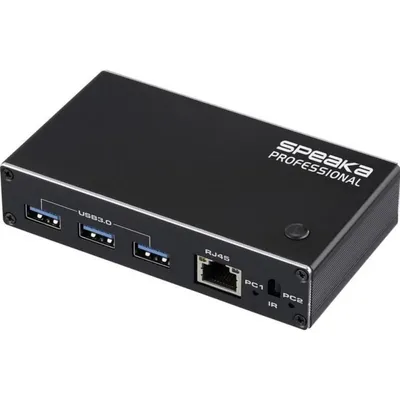 KVM Switch SpeaKa Professional HDMI 2.1 2x1 USB 3.0 IR
