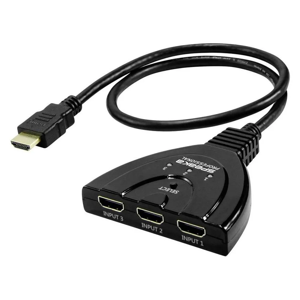 HDMI Switch SpeaKa Professional SP-12533276 3 Eingänge 8K60