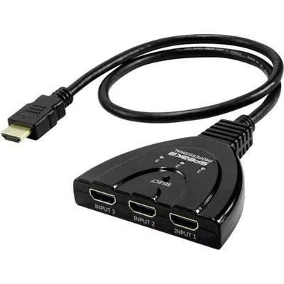HDMI Switch SpeaKa Professional SP-12533276 3 Eingänge 8K60