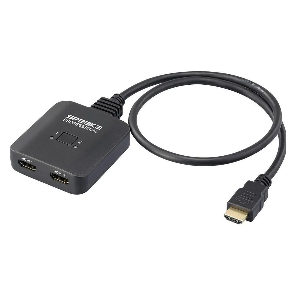 HDMI-Switch SpeaKa Professional SP-HDMIBS-100 2+1 8K 60Hz