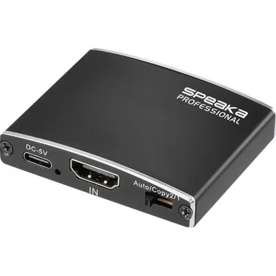 HDMI Splitter SpeaKa Professional 4K USB-C 2 Ausgänge