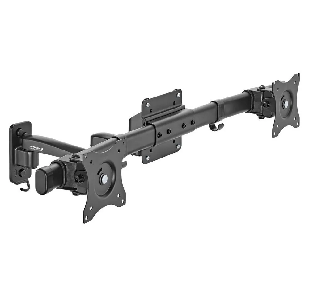 SpeaKa Professional Monitor-Halterung SpeaKa Professional Monitor-Wandhalterung SP-TVM-512 2 Display(s) 33,0