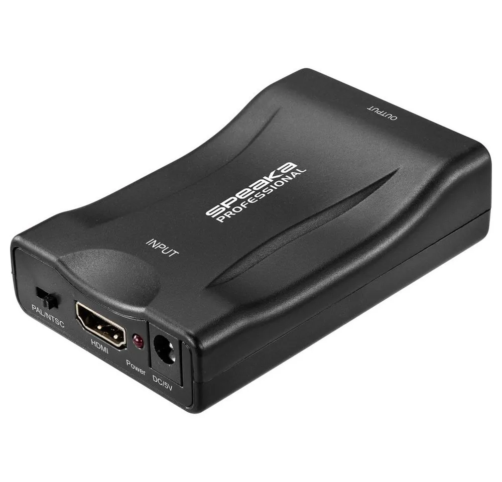 SpeaKa Professional SpeaKa Professional AV Konverter SP-9430148 [HDMI - SCART] 1920 x 1080 Audio-Adapter