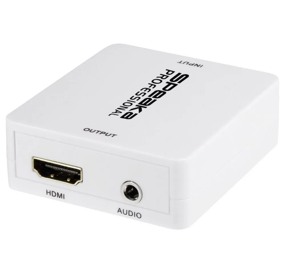 SpeaKa Professional SpeaKa Professional Audio Extraktor [HDMI - HDMI, Klinke, Cinch] 1920 Audio-Adapter