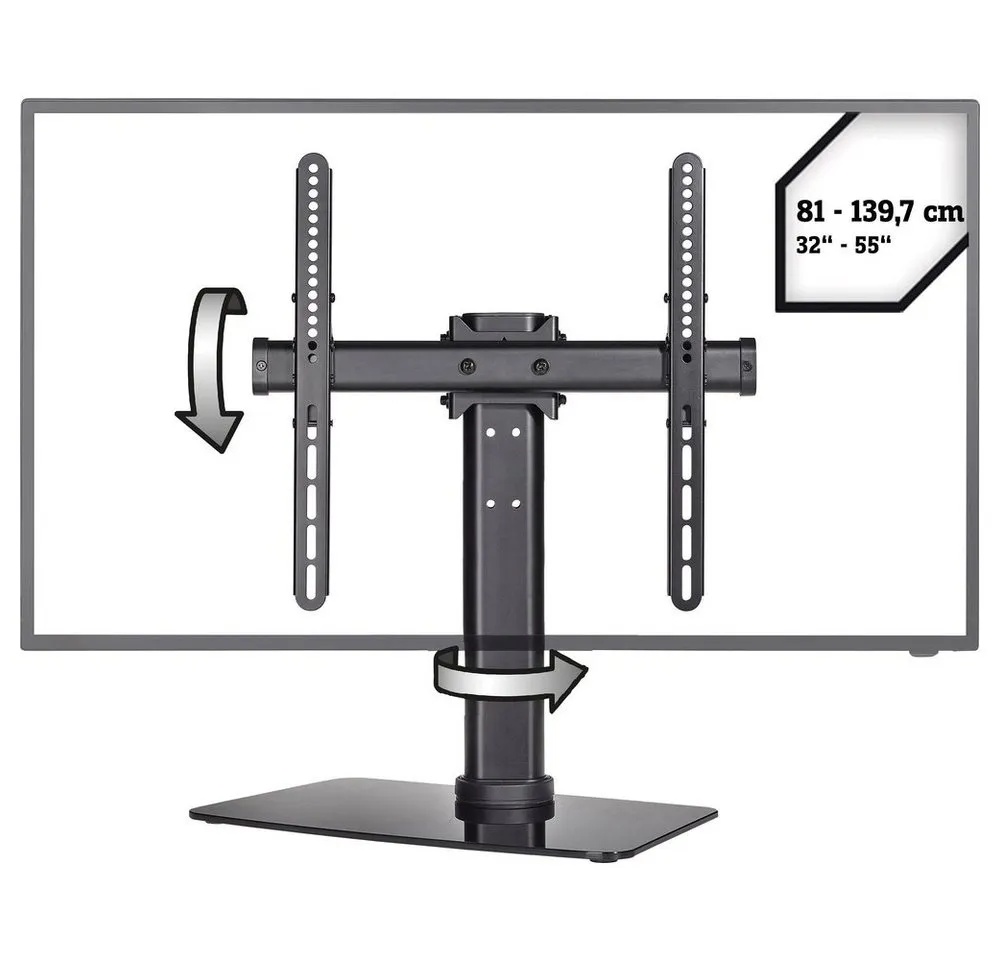 SpeaKa Professional TV-Wandhalterung SpeaKa Professional SP-TT-05 TV-Standfuß 81,3 cm (32) - 139,7 cm (55"