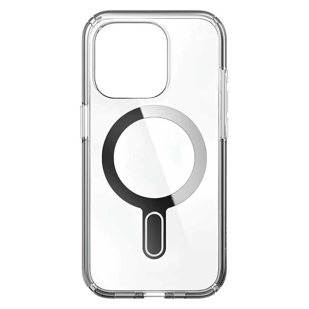 speck Schutzhülle für iPhone 15 Pro MagSafe Presidio Perfect-Clear Click-lock Anti-rayures