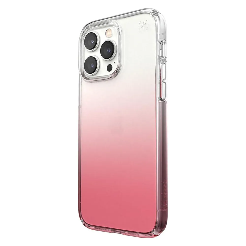 speck Presidio Perfect Clear Ombre Apple iPhone 14 Pro Max Vintage Rose - with Microban