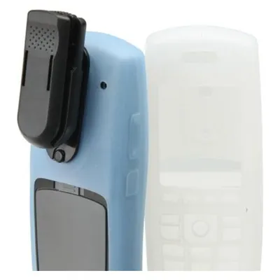 Spectralink Clear Silicone Case with Belt Clip and Clip Assembly - 8440/41