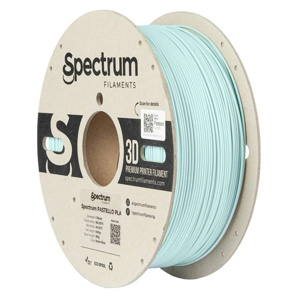 Spectrum Filament PLA Pastello water blue 1.0kg 1.75mm