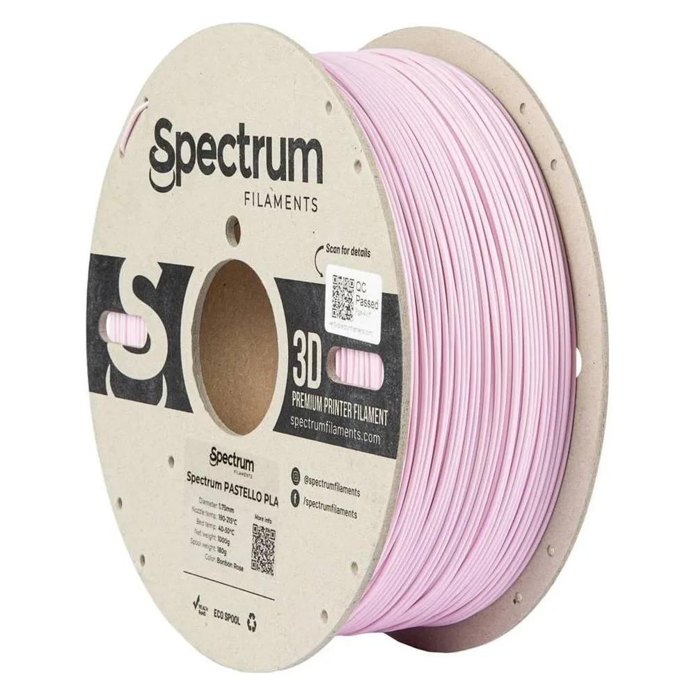 Spectrum Filament PLA Pastello bonbon rose 1.0kg 1.75mm