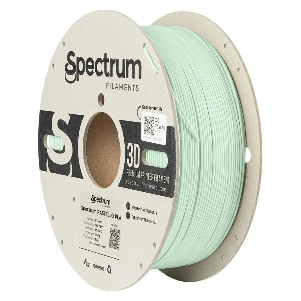 Spectrum Filament PLA Pastello coctail green 1.0kg 1.75mm