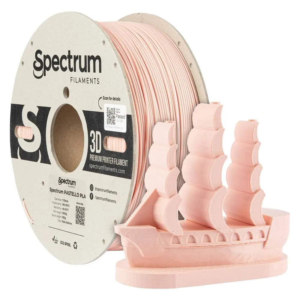 Spectrum Filament PLA Pastello pale salmon 1.0kg 1.75mm