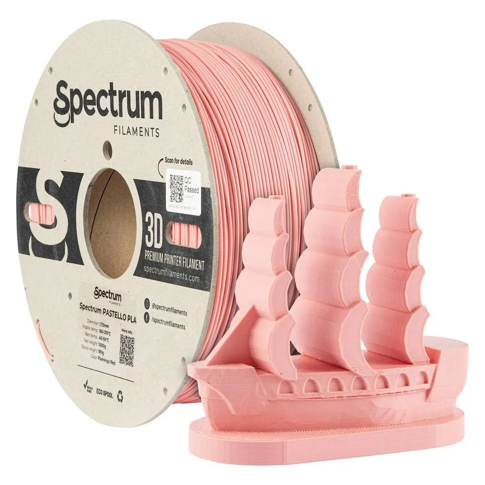 Spectrum Filament PLA Pastello flamingo red 1.0kg 1.75mm