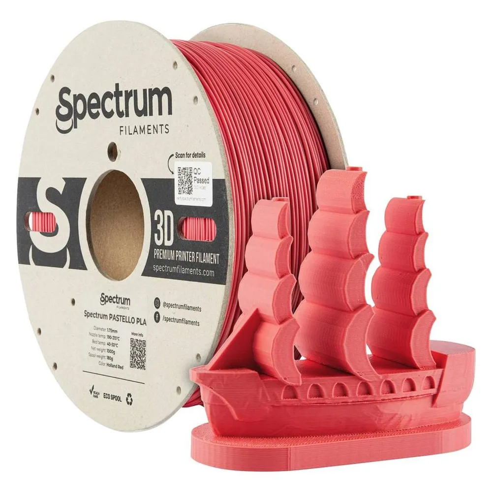 Spectrum Filament PLA Pastello holland red 1.0kg 1.75mm
