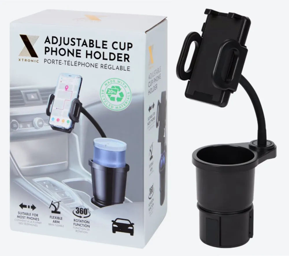Spectrum Handy-Halterung Getränkehalter Handyhalter Handy Cupholder Auto