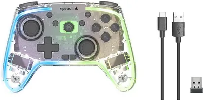 RAIT NX RGB Gamepad - kabellos/kabelgebunden - für PC/ Android/Switch OLED/Lite