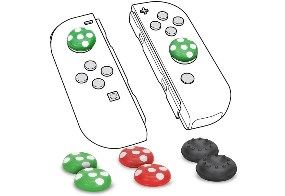 Speedlink Controller Caps Stix Cap Trigger Thumb-Grips Stick Kappen, Grip Caps Knöpfe Kappen für Nintendo Switch Controller, Anti-Rutsch