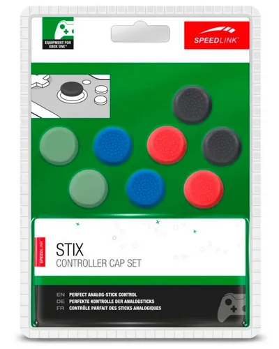 Speedlink Controller Caps STIX Controller Cap Set Kappen Thumb-Grips, Anti-Rutsch Trigger Stick Grip Caps für Xbox One Controller
