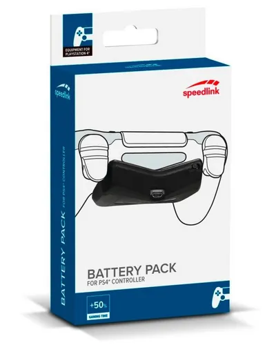 Speedlink Power Akku Zusatz-Akku Battery-Pack Zubehör PlayStation 4 (Power Akku Zusatz-Akku Battery-Pack für Sony PS4 Controller Game-Pad)