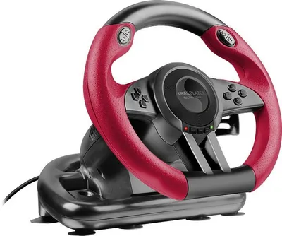 TRAILBLAZER Lenkrad für PC/PS4/Xbox Series X/S/One/Switch 2/Switch/OLED, schwarz