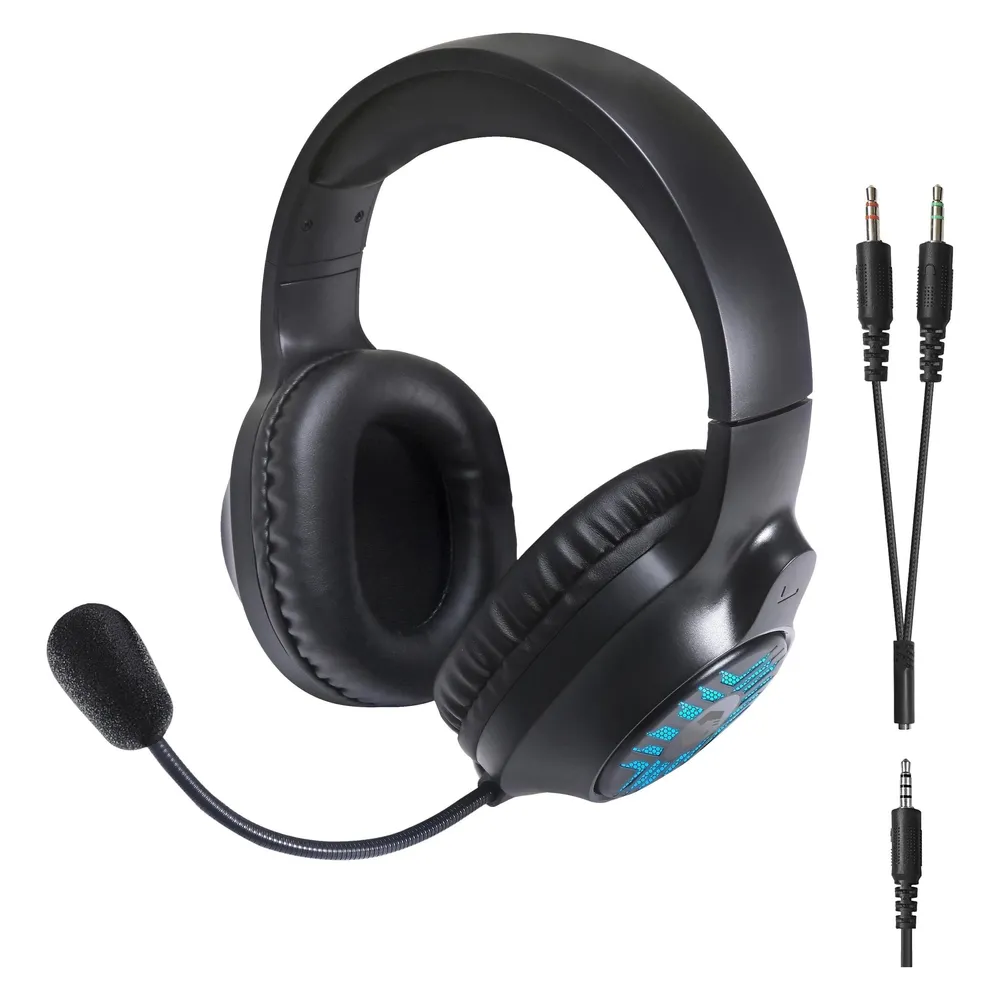 TYRON RGB Stereo Gaming Headset - für PC/PS5/PS4/Xbox Series X/S/Switch 2/Switch/OLED/Lite