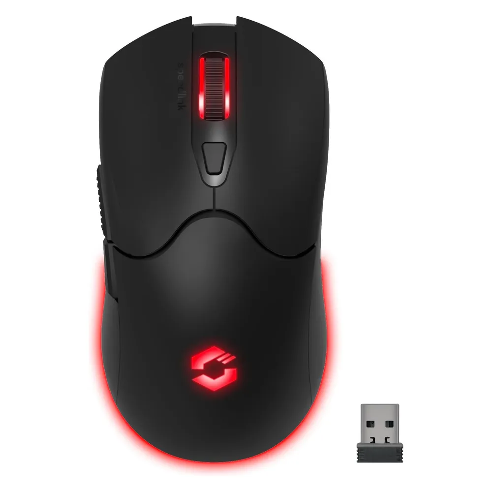 VELOX Wiederaufladbare RGB Gaming Maus - kabellos