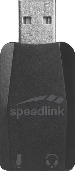 VIGO USB-A Soundkarte, schwarz
