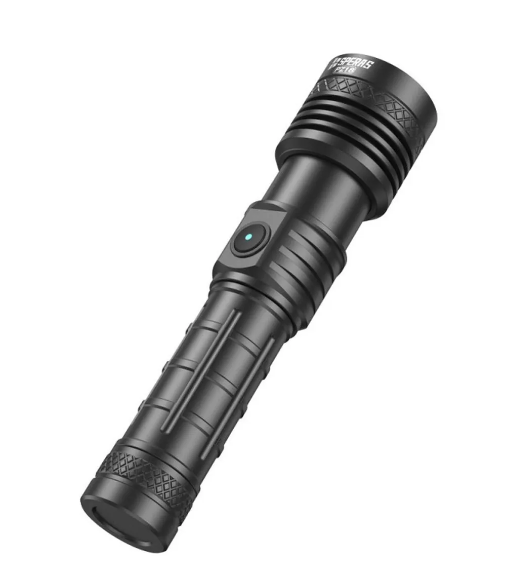 Speras Taschenlampe PZ18 Zoomable Tactical USB-C